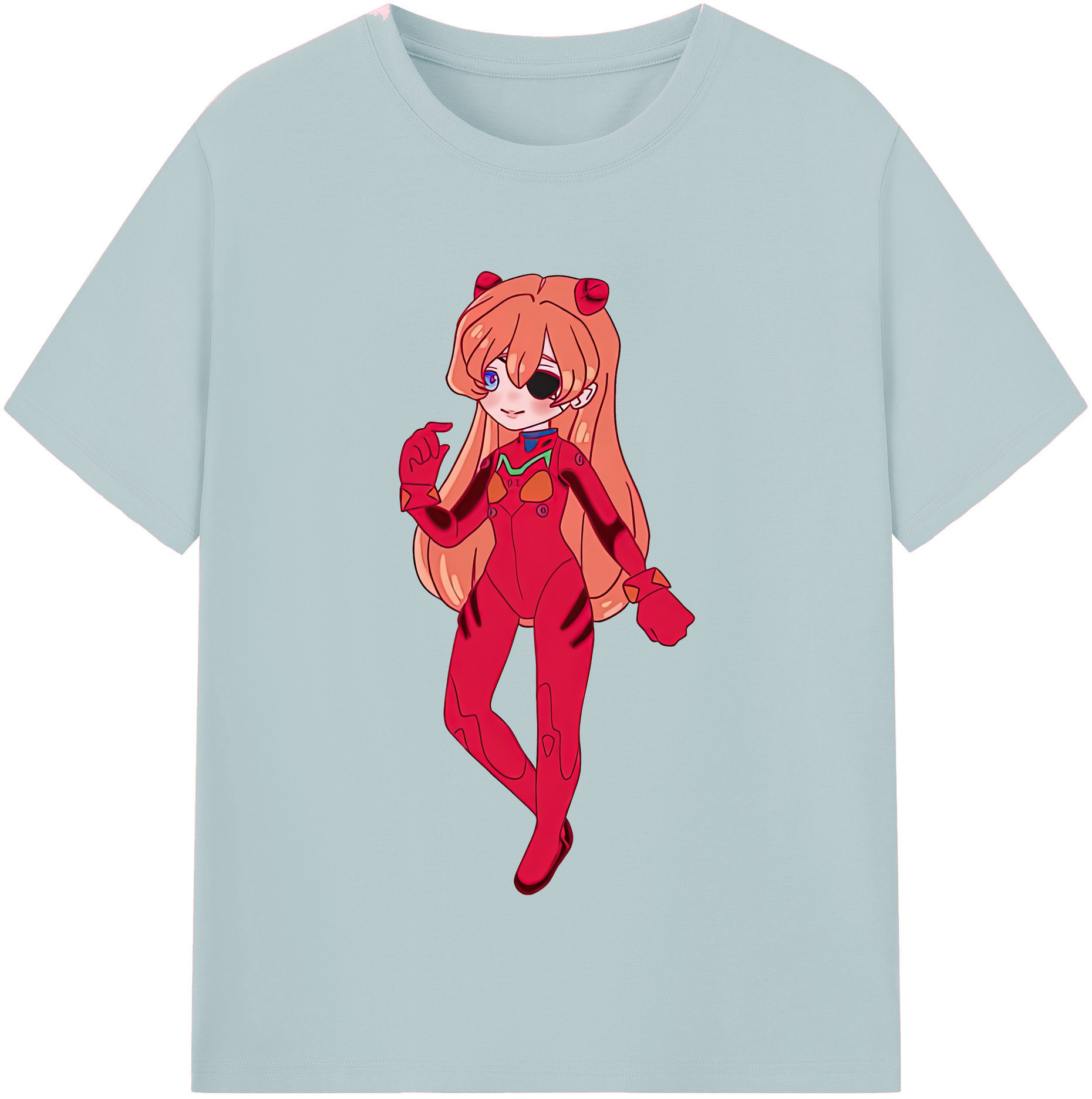 （画像用） EVA 新世紀エヴァンゲリオン 綿100％半袖Tシャツ（フロントプリント）
